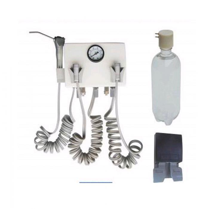 Tragbare Dentalturbine Einheit Arbeit mit Luft Kompressor Wasser Handstück Spritze
