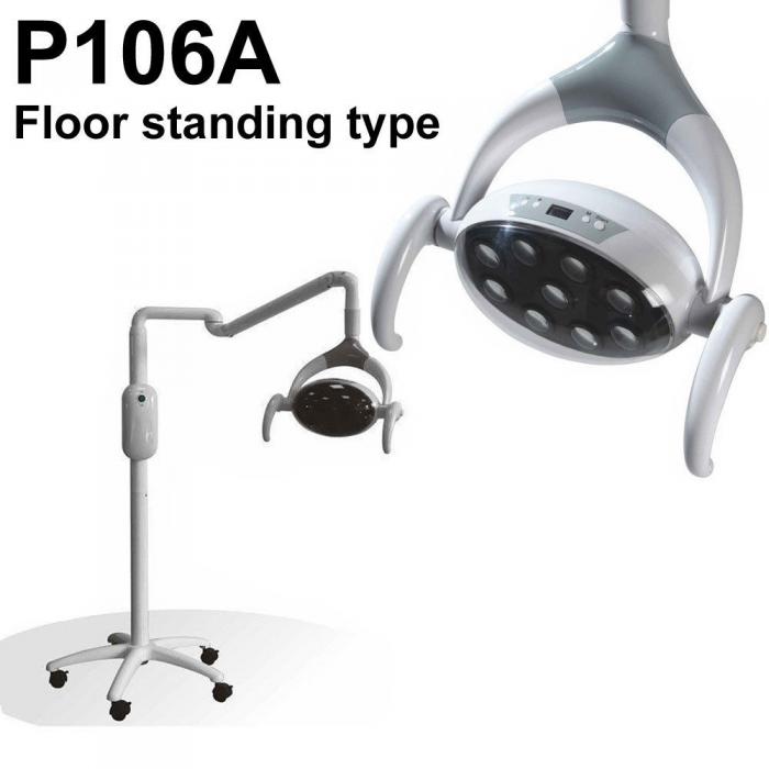 KY® P106A 28W LED OP-Leuchte für Dentalbereich Boden Stehend Typ (Mobile-Typ)