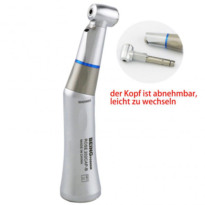 Being® Rose 202-CA (PB) Faseroptisches Hand Winkelstück mit innerer Wassereinspritzung KAVO Kompatibel