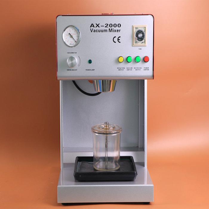 150W AX Dentallabor Vakuummischer Mischmaschine AX-2000B