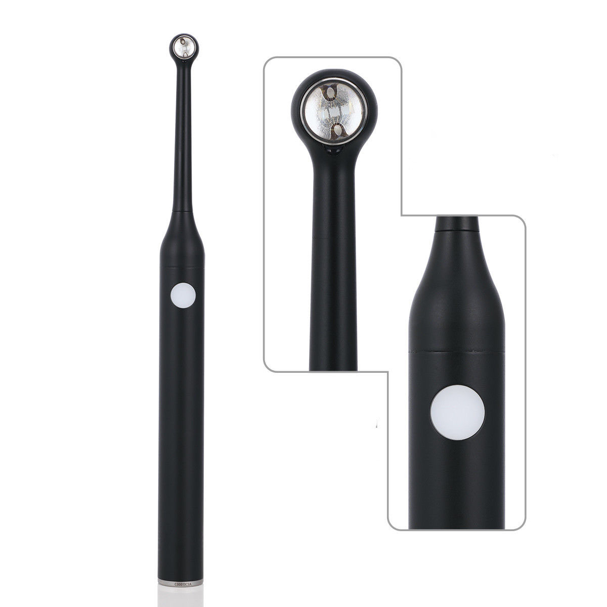 3H Dental Polymerisationslampe hohe Leistungsspektrum LED 2300mW/cm² Schwarz
