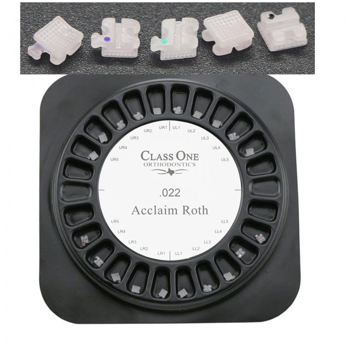 5 Packung/100 Stücke Dental Kieferorthopädische Keramik Brackets Ständer Mini Roth 022 3 4 5 Haken