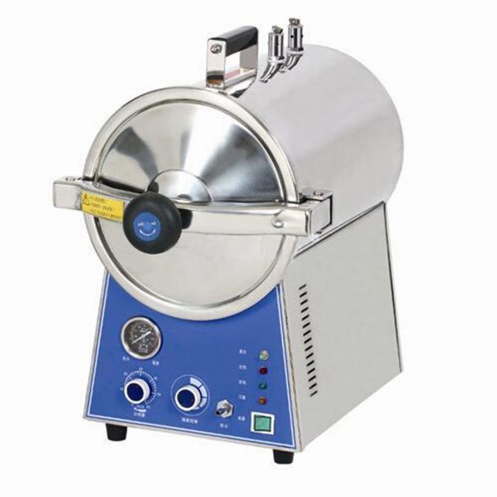 24L Medizinischer Dampf Autoklav Sterilisator Hochdruck-Edelstahl