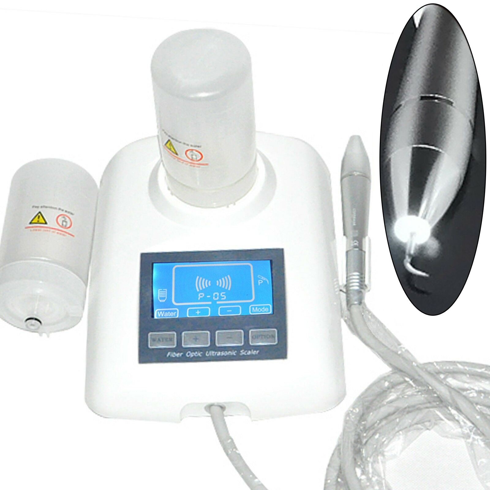 Ruensheng® Led Faseroptik Dental Ultraschall Scaler mit Wassertank YS-CS-A(V)