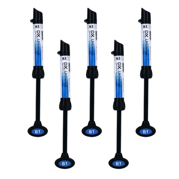 5Pcs B1 Lichthärtende Dental Hybridkunstharz Composite Syringe