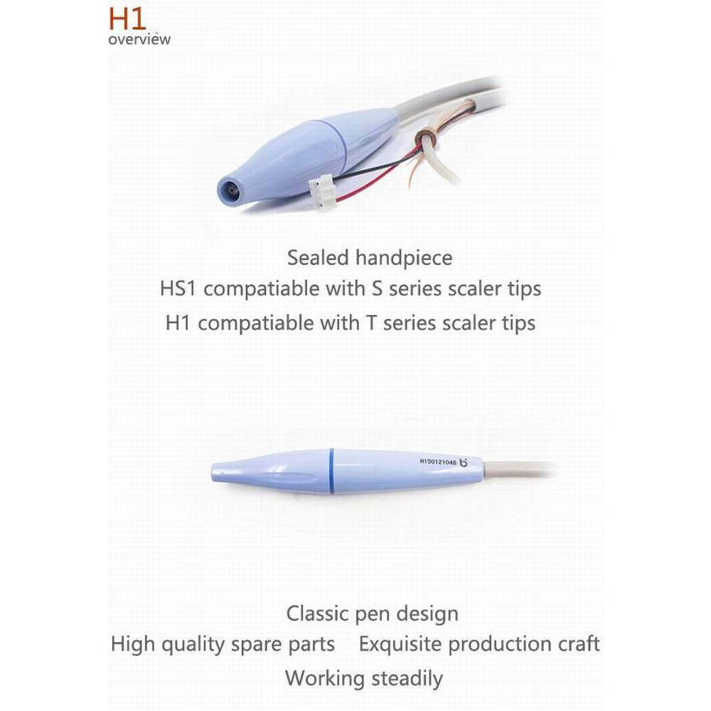 Baolai Dental C5 Eingebauter Ultraschall-Scaler mit H1-Handstück und 4 * Spitzen