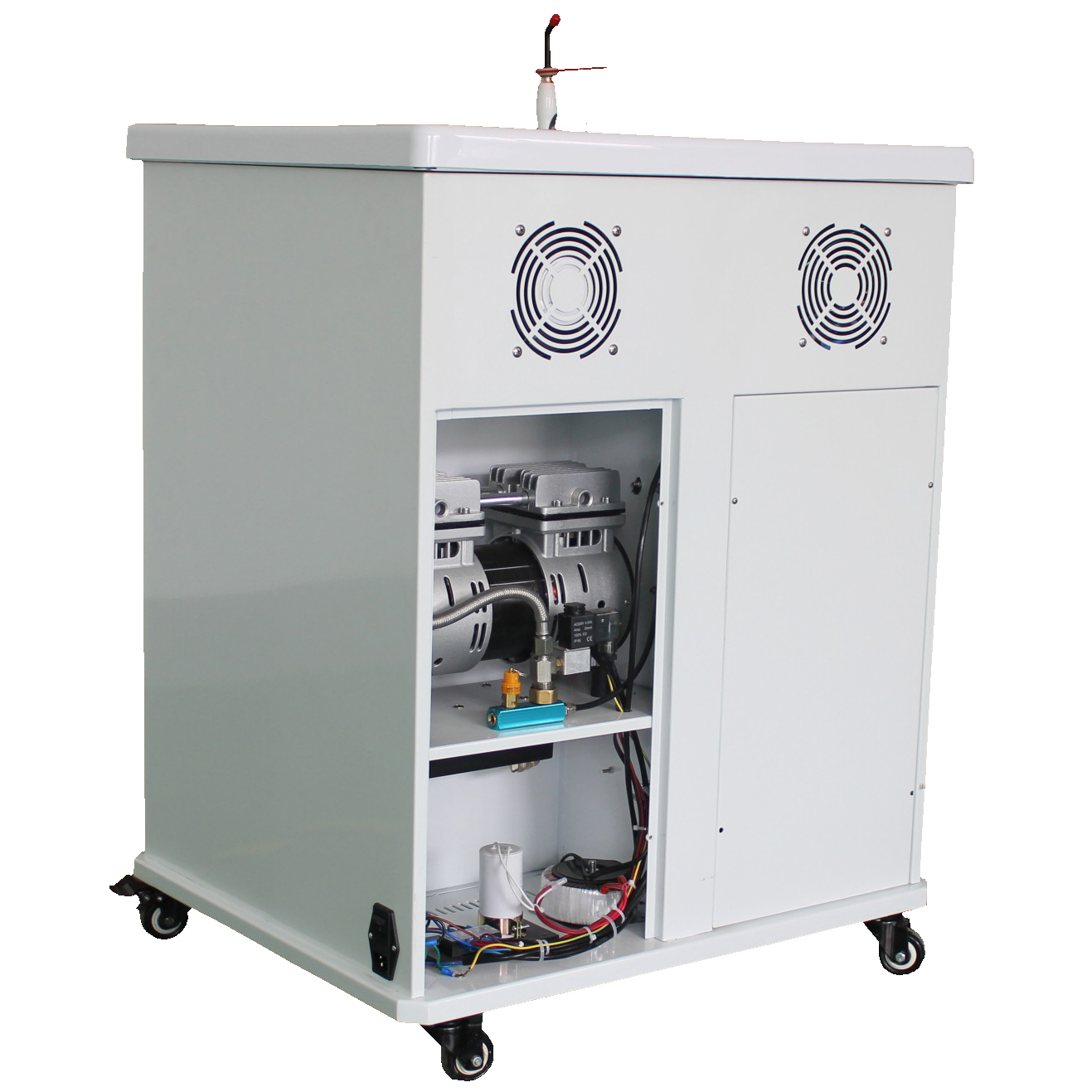 Greeloy® GU-P212 Einbau-Polymerisationslampe Zahnsteinentferner Ultraschall 3 in 1 Mobile Dentaleinheit