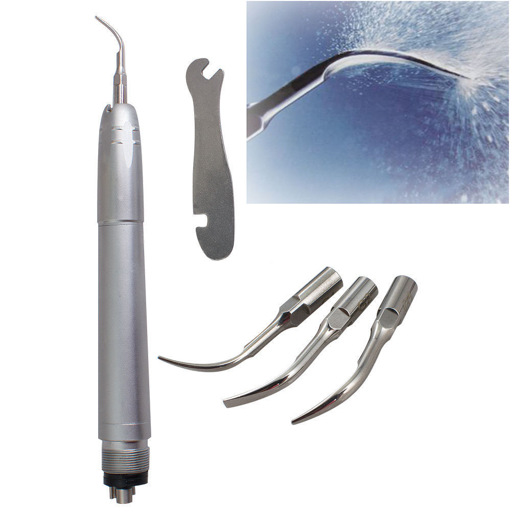 LY® Dental Airscaler|Luftscaler Handstück Sonic Perio 4 Loch mit 3 Spitzen