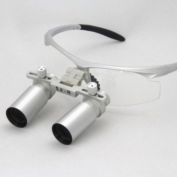 Ymarda DH500 5.0X Medizinische Lupen Zahnarztlupe Binokulare Zahnlupe Glasse Mikrochirurgie