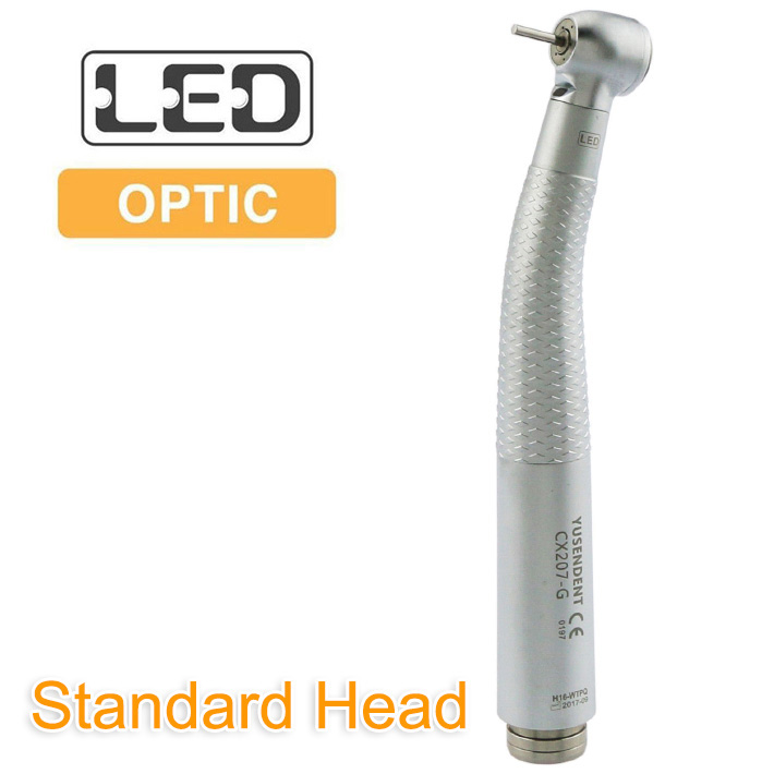 YUSENDENT® CX207-GW-TP LED Glasfaser turbinenhandstück Kompatibel mit W&H (Keine Schnellkupplung)