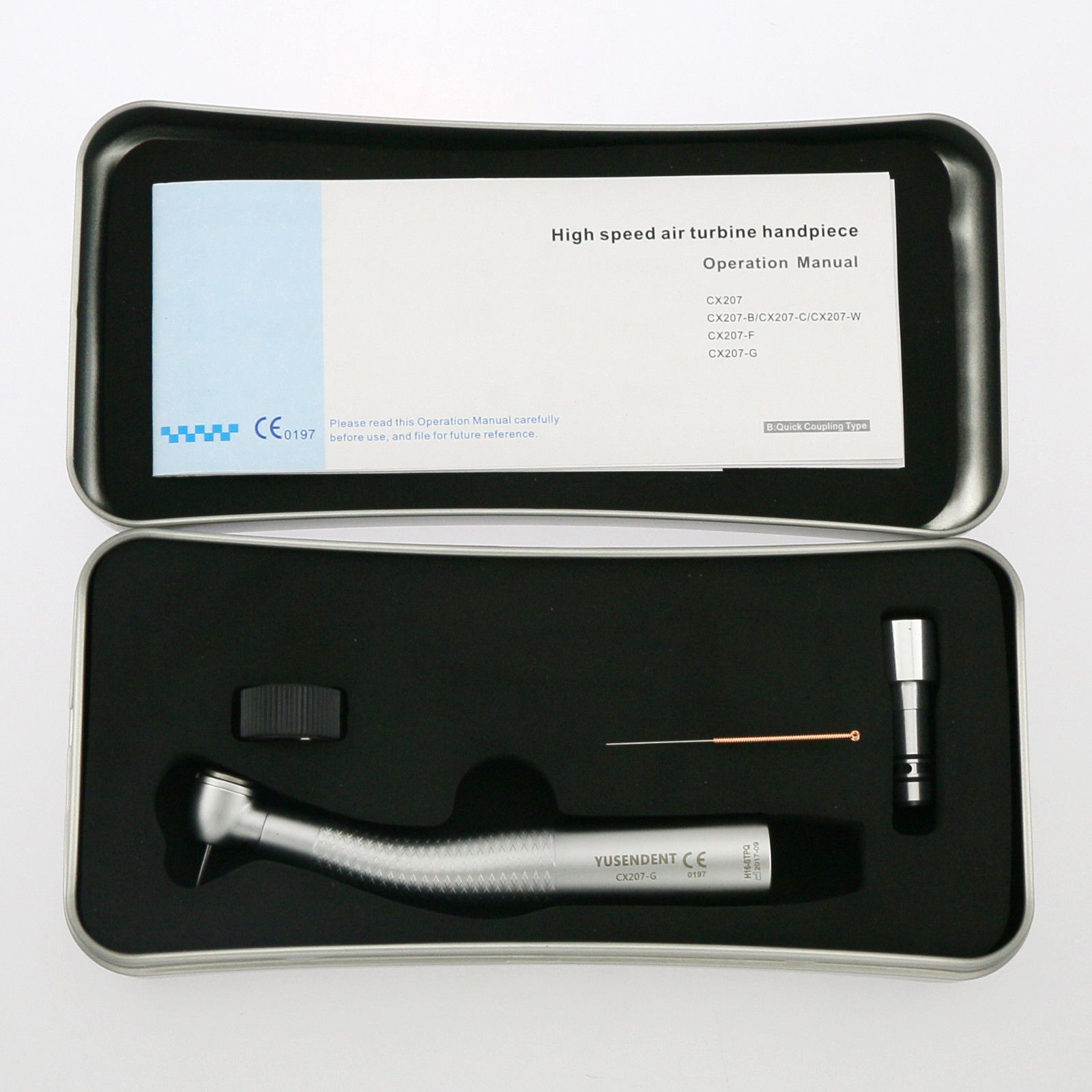 YUSENDENT® CX207-GS-P Dentalturbine Handstück kompatibel mit Sirona (KEIN Schnellwechsler)