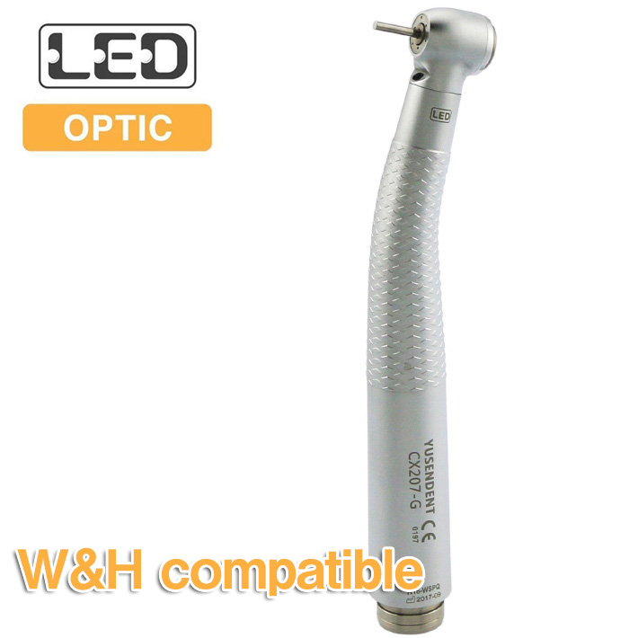 YUSENDENT® CX207-GS-P Dentalturbine Handstück kompatibel mit Sirona (KEIN Schnellwechsler)