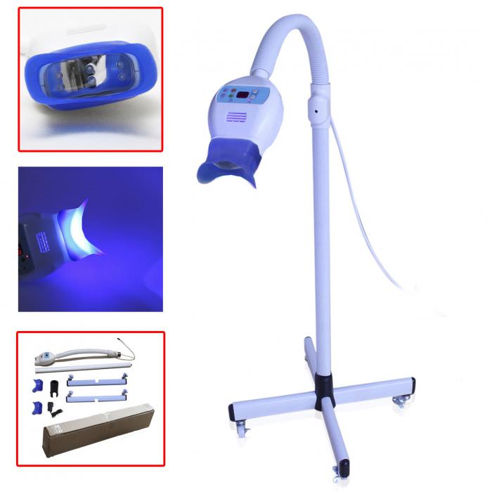 Mobile Zahn LED Bleaching Lampe Bleichbeschleuniger mit Rad