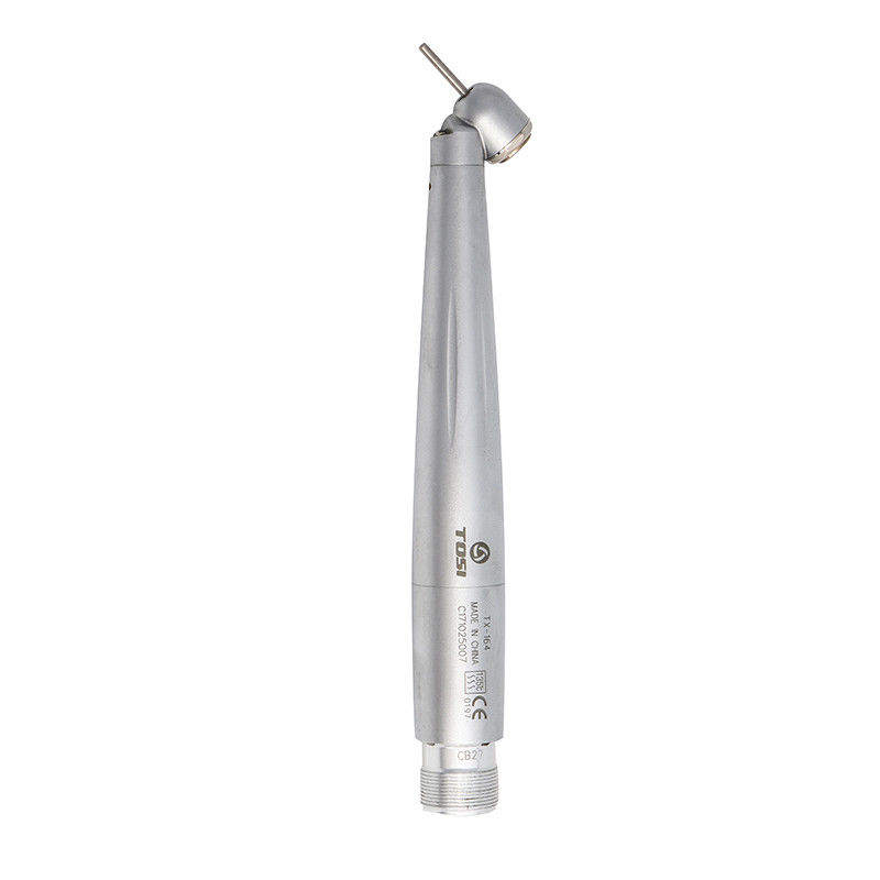 1 Stück TOSI Zahnarzt Turbine Handstück 45 Grad Chirurgischer LED E-Generator 4 Löcher
