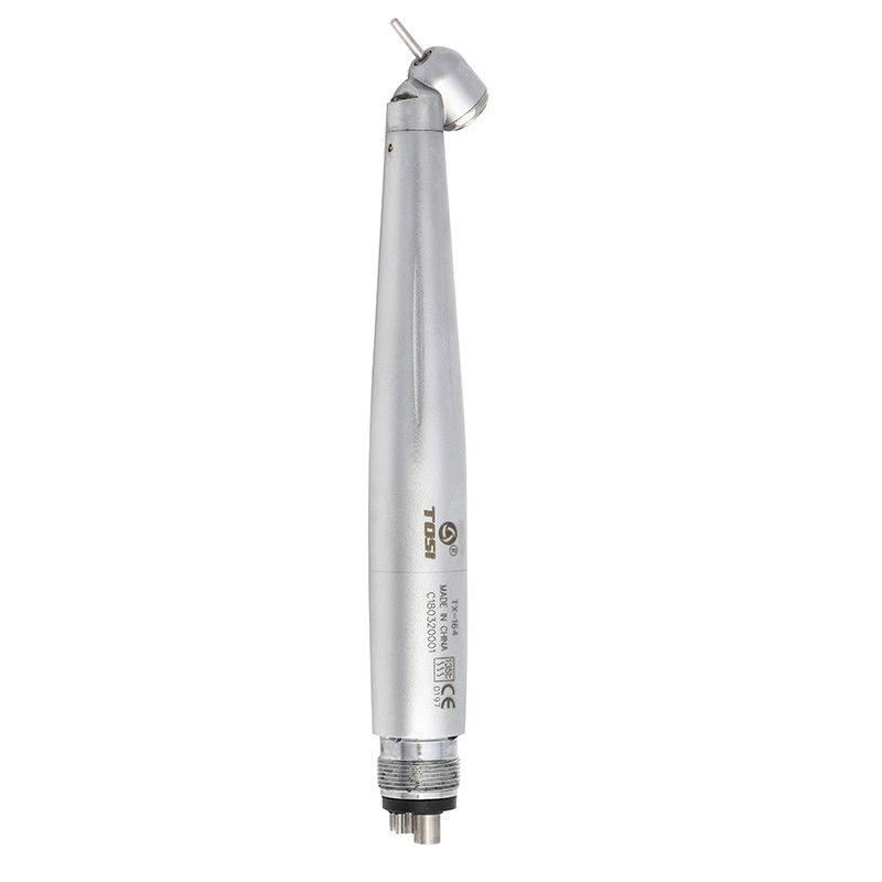 1 Stück TOSI Zahnarzt Turbine Handstück 45 Grad Chirurgischer LED E-Generator 4 Löcher