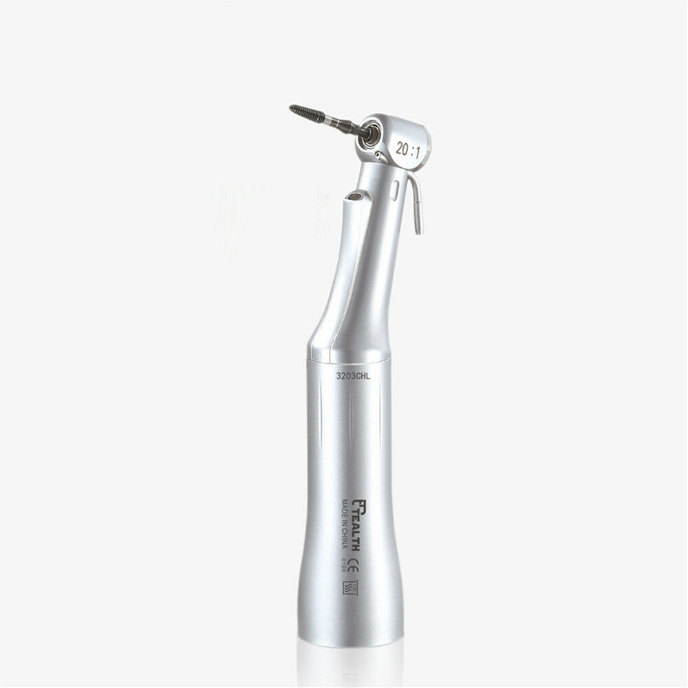 Tealth 3203CHL Dental Faseroptik 20: 1 Grünes Winkelstück Zahnarzt LED Implantat Handstück