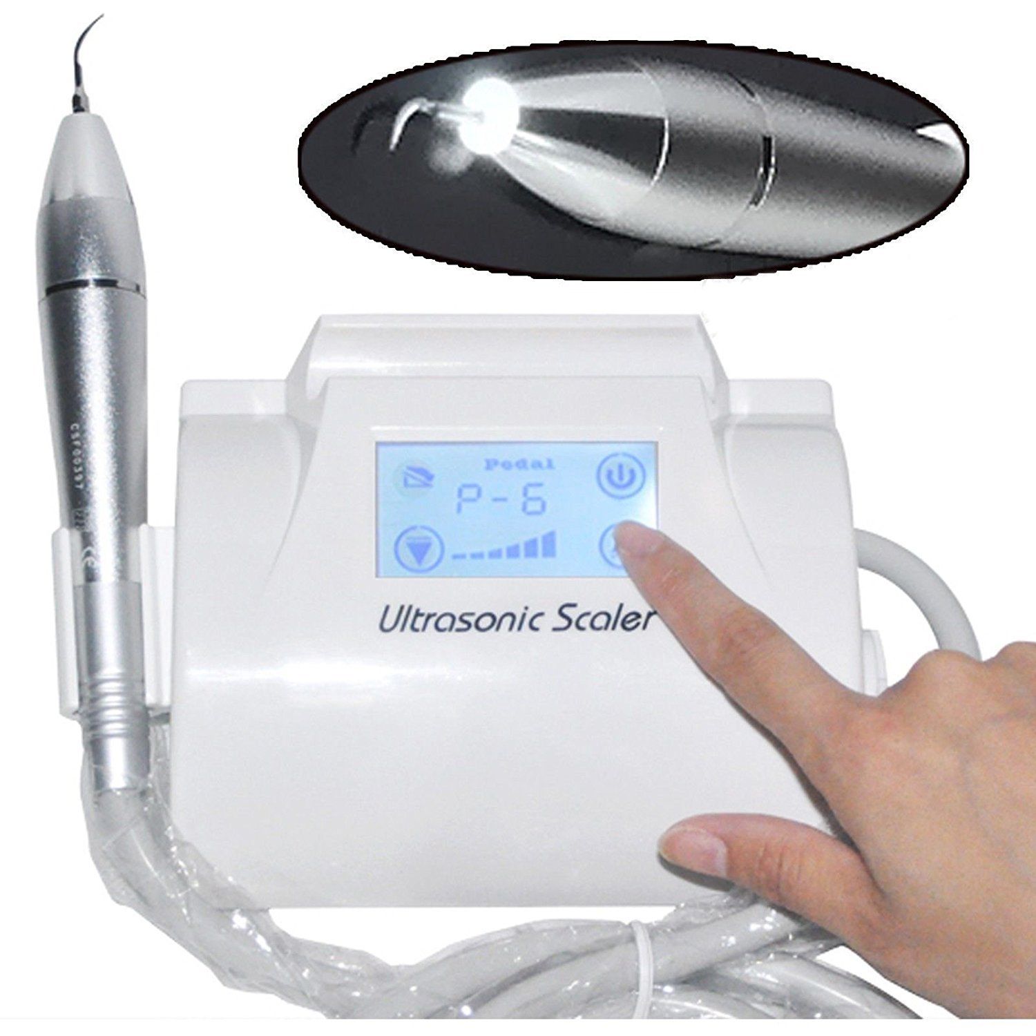 Dental Ultraschall Scaler LED Handstück Fit EMS Spitze YS-CS-A-F