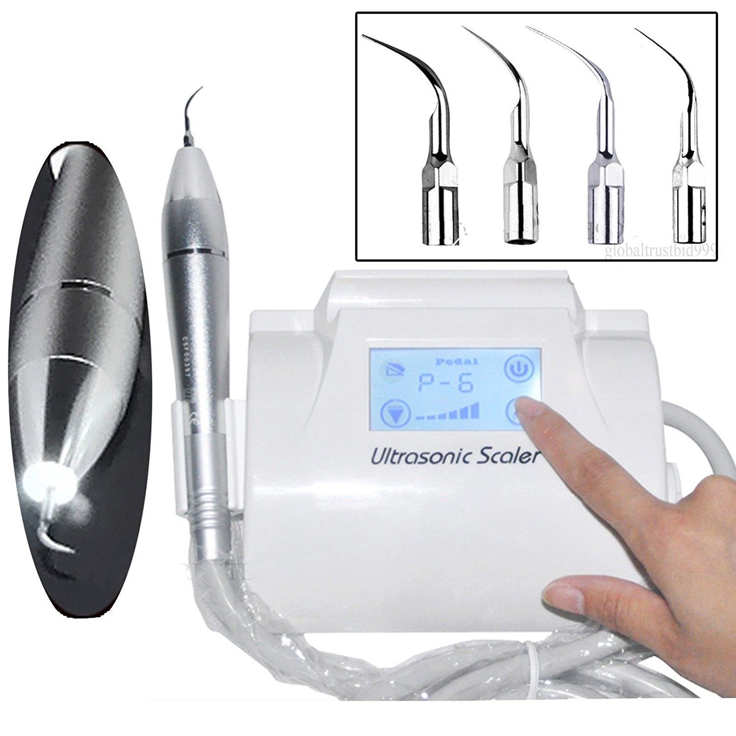 Dental Ultraschall Scaler LED Handstück Fit EMS Spitze YS-CS-A-F