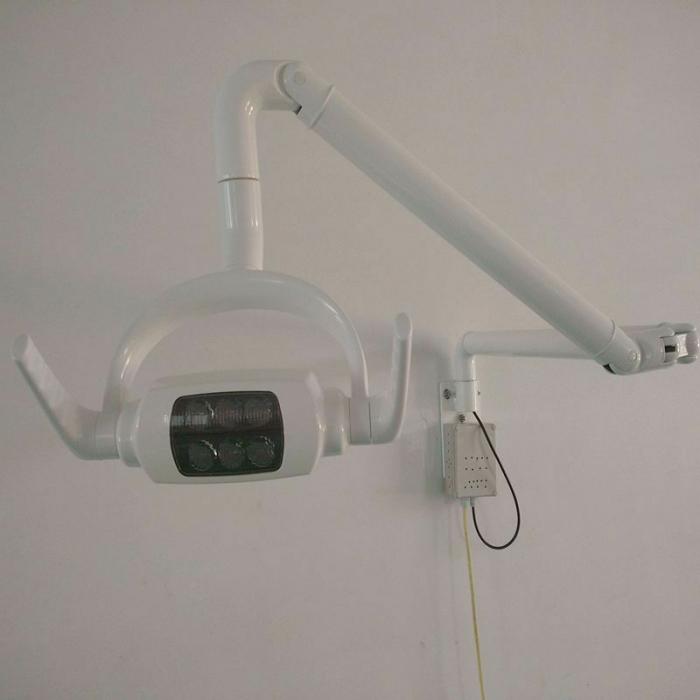 8W 6LED Wandbehang Zahnheilkunde Medizinische Mundleuchte mit Arm