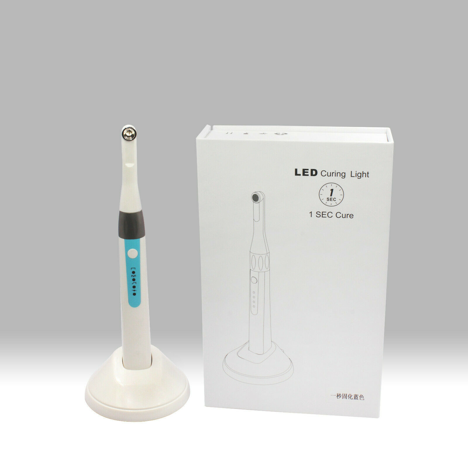 LY LY-C240 10W Dental Wireless LED 1 Sekunde Polymerisationslampe 2500mW/cm² Blaulicht