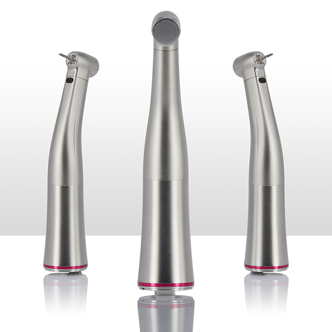 Westcode 1:5 Glasfaser Rotes Winkelstücke Handstück mit Innenwasser E-Typ Druckknopf