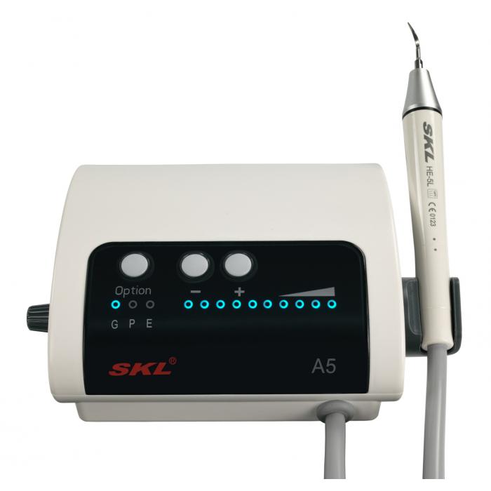 SKL A5 Dental Ultraschallscaler mit abnehmbarem LED-Handstück Woodpecker EMS Kompatibel
