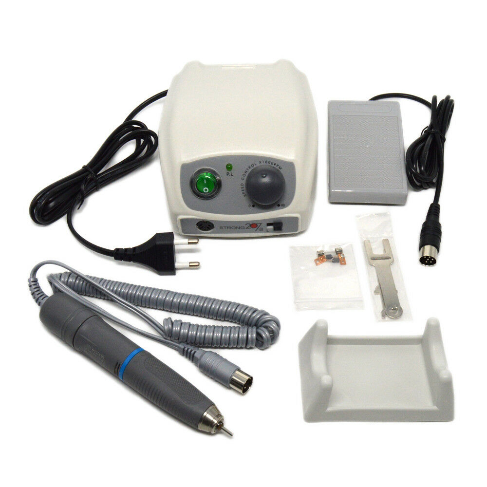 Shiyang Dentallabor STRONG 207B+107 Handstück für Mikromotorpolierer 40000RPM