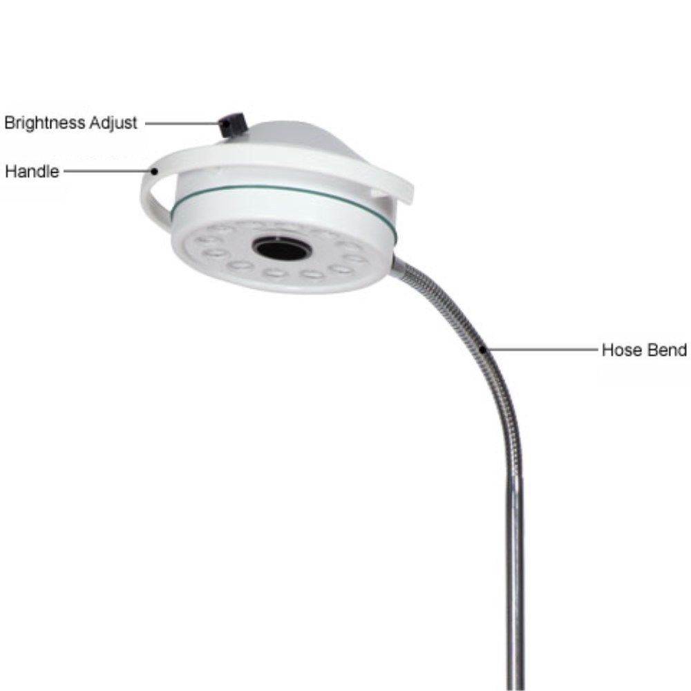 KWS® KD-2012D-3 Medizinische Chirurgische LED Schattenlose Lampe (Grundtyp, Stehtyp)