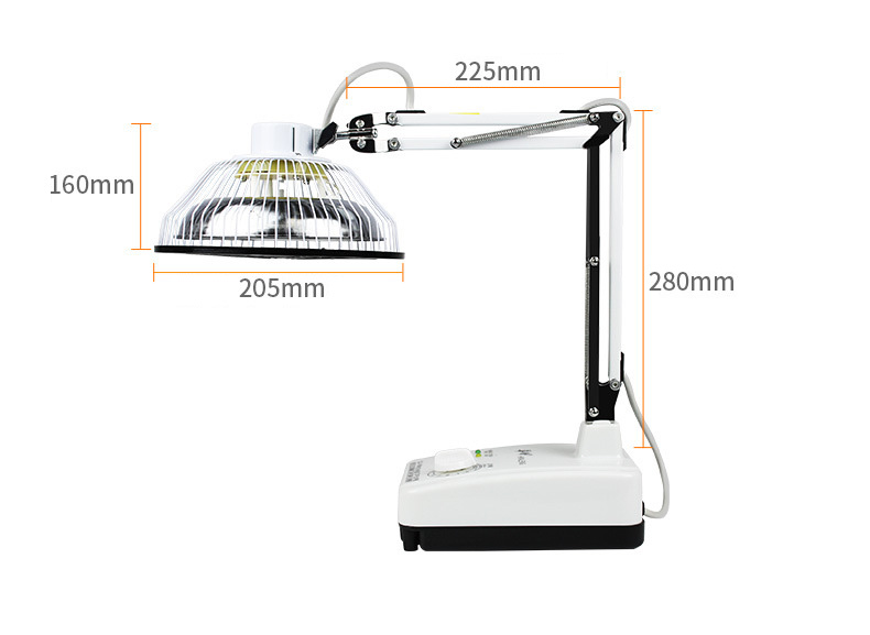 250W Desktop TDP Lampe Therapie Mineral Teller Hitze Licht Zum Arthritis Schmerzen Linderung Behandlung