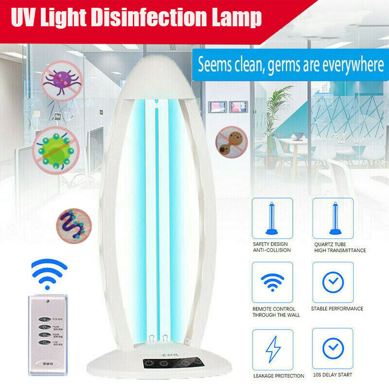 36 Watt Automatisches UV Sterilisator Lampe Uvc Desinfektions Lampe for Haushalts-Auto-Schule Hotels