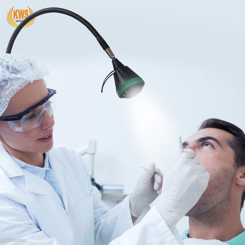 3W LED Tragbares zahnärztliches Untersuchungslicht mit hoher Helligkeit KWS KD-2005W-2