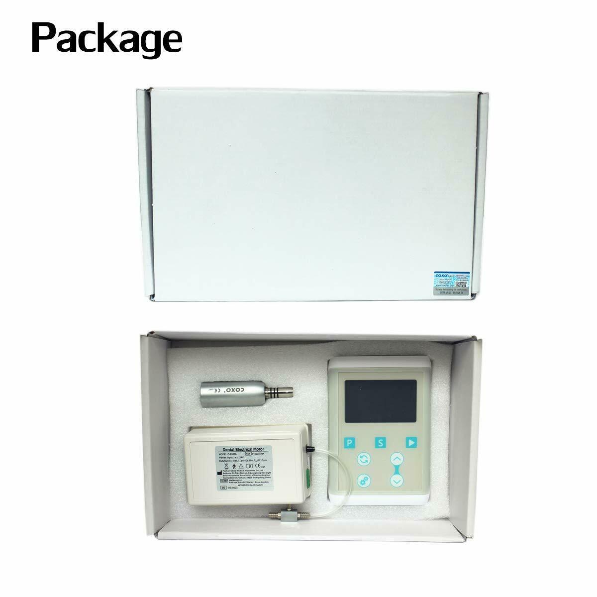 YUSENDENT COXO C-PUMA INT+ Dental Eingebauter Elektrischer Mikromotor für Stuhl