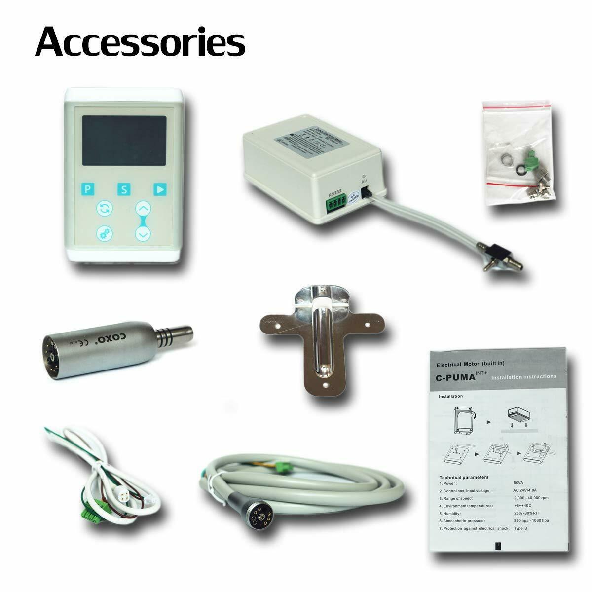 YUSENDENT COXO C-PUMA INT+ Dental Eingebauter Elektrischer Mikromotor für Stuhl