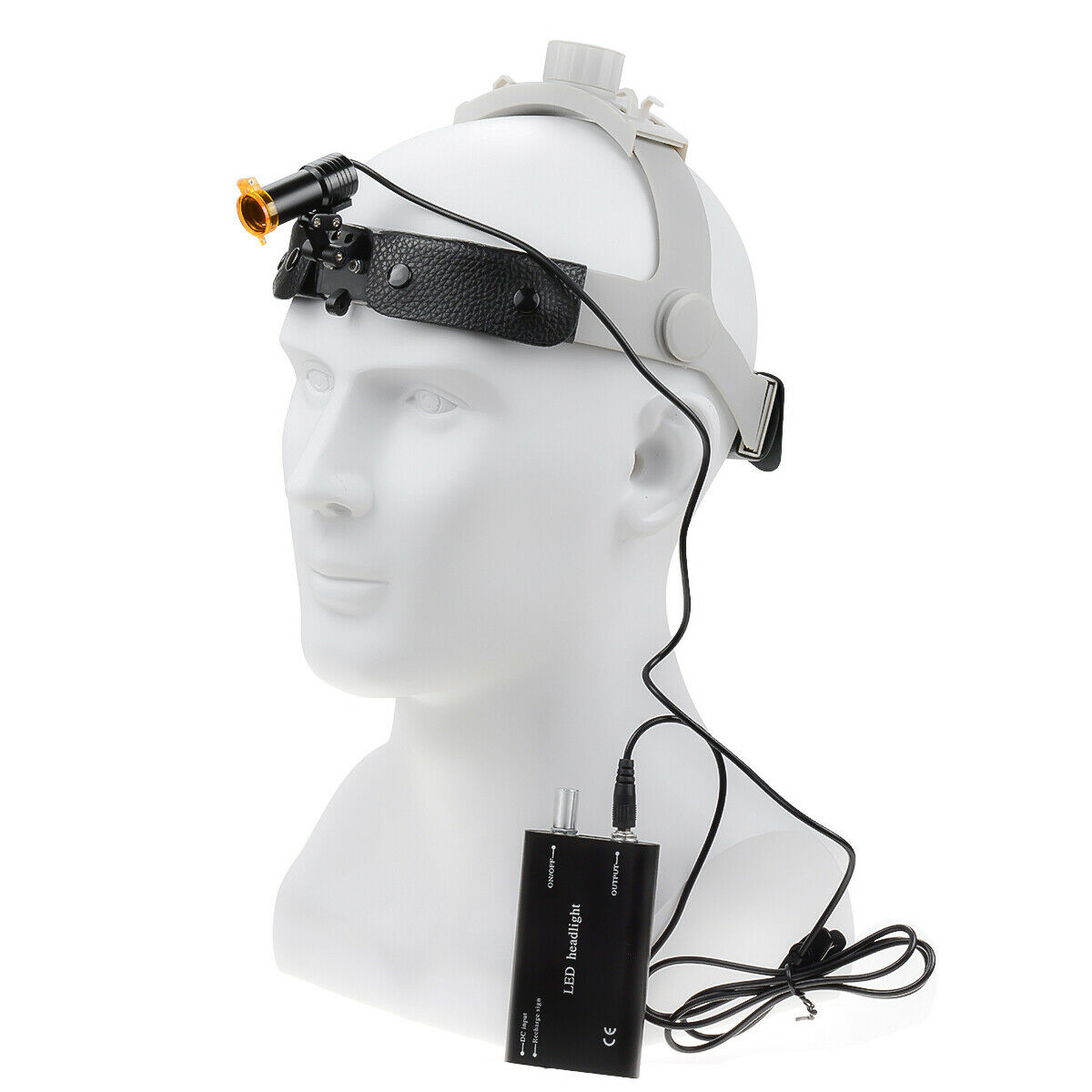 5W LED Dental Medical Head Light w/ Filter Headband Headlamp ENT Oral Gynecology