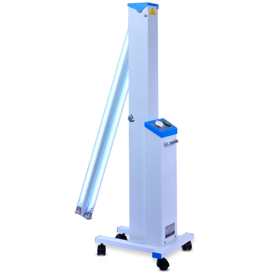 FY® 30DC Mobile tragbare medizinische UV + Ozondesinfektion Auto UV-Lampe Sterilisatorwagen Philips UV-Lampen Röhre 30W