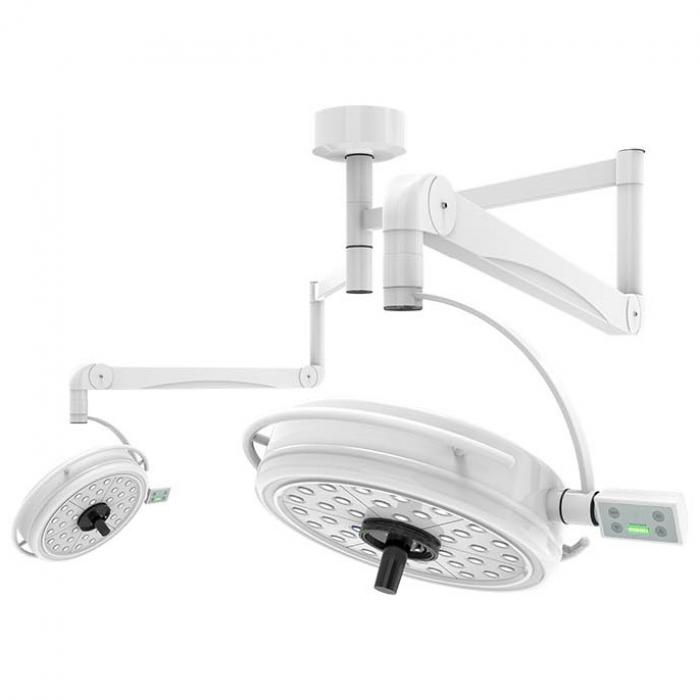 216W LED-OP-Untersuchungslicht mit zwei Köpfen und schattenloser Lampe KWS KD-2072B-2