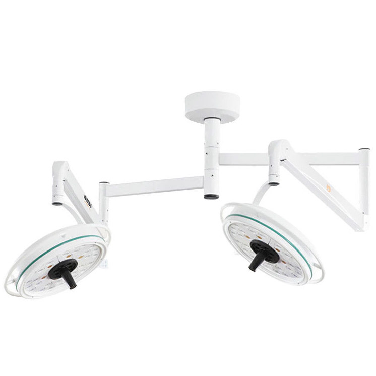 216W LED-OP-Untersuchungslicht mit zwei Köpfen und schattenloser Lampe KWS KD-2072B-2