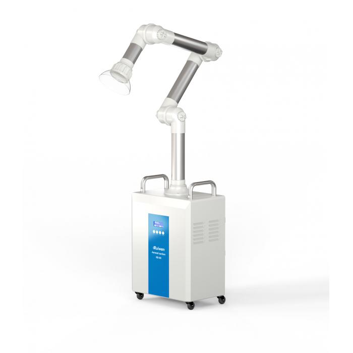 RUIWAN RD80 Extraorales Aerosol Zahnsaugsystem Externer Vakuumsauger 4 Filter Schicht + 2 UV-Lampen + Plasma