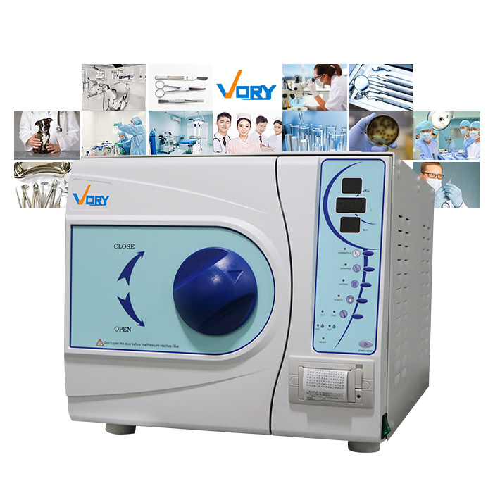 VORY VORY-II 12L-23L Vakuum-Dampf-Autoklav Medizinischer Zahnheilkunde-Autoklaven-Sterilisator + Drucker