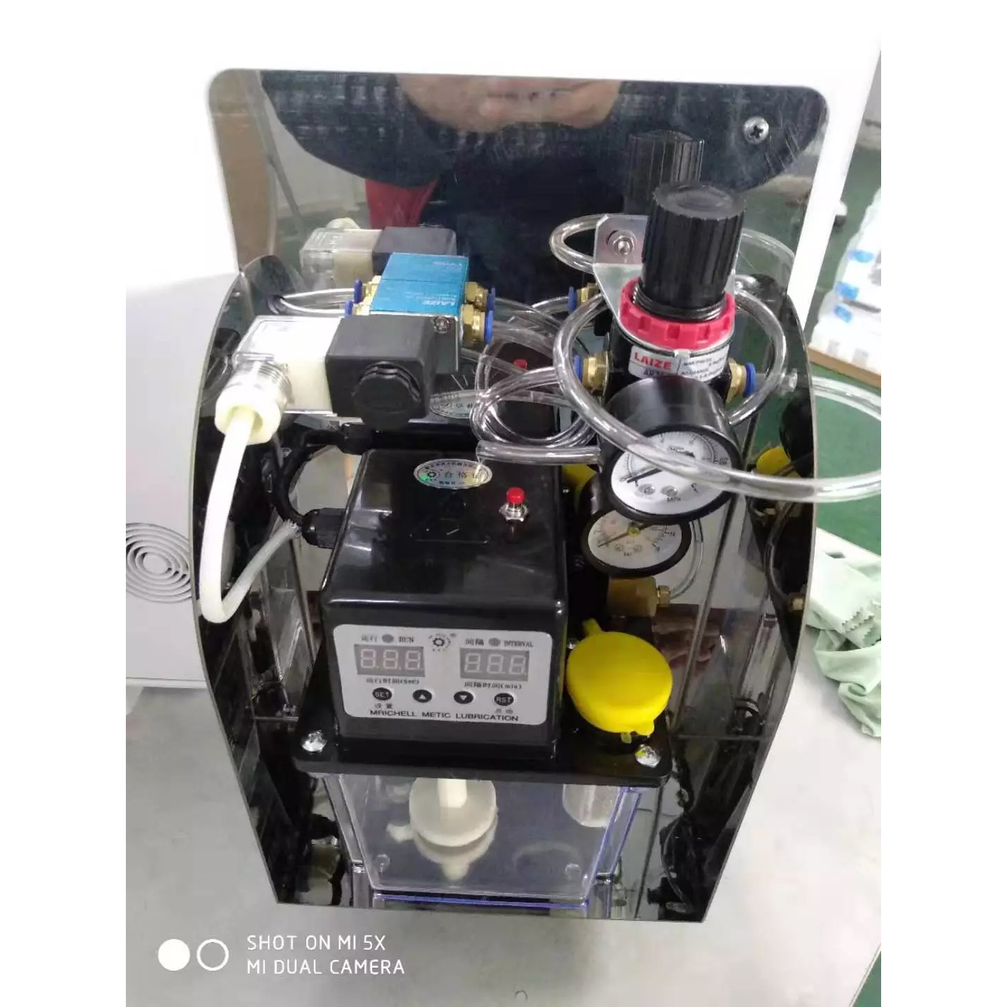 Zahnheilkunde Handstück Waschmaschine Schmiermaschine & Reinigungsmaschine 2in 1