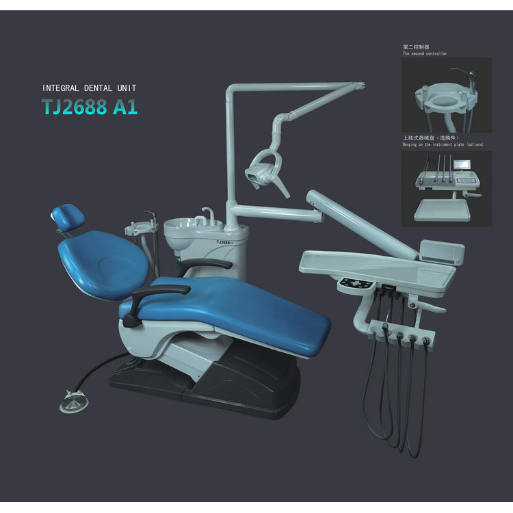 Tuojian Zahnheilkunde Stuhl Komplette Dentaleinheit Sensor Light TJ2688 A1