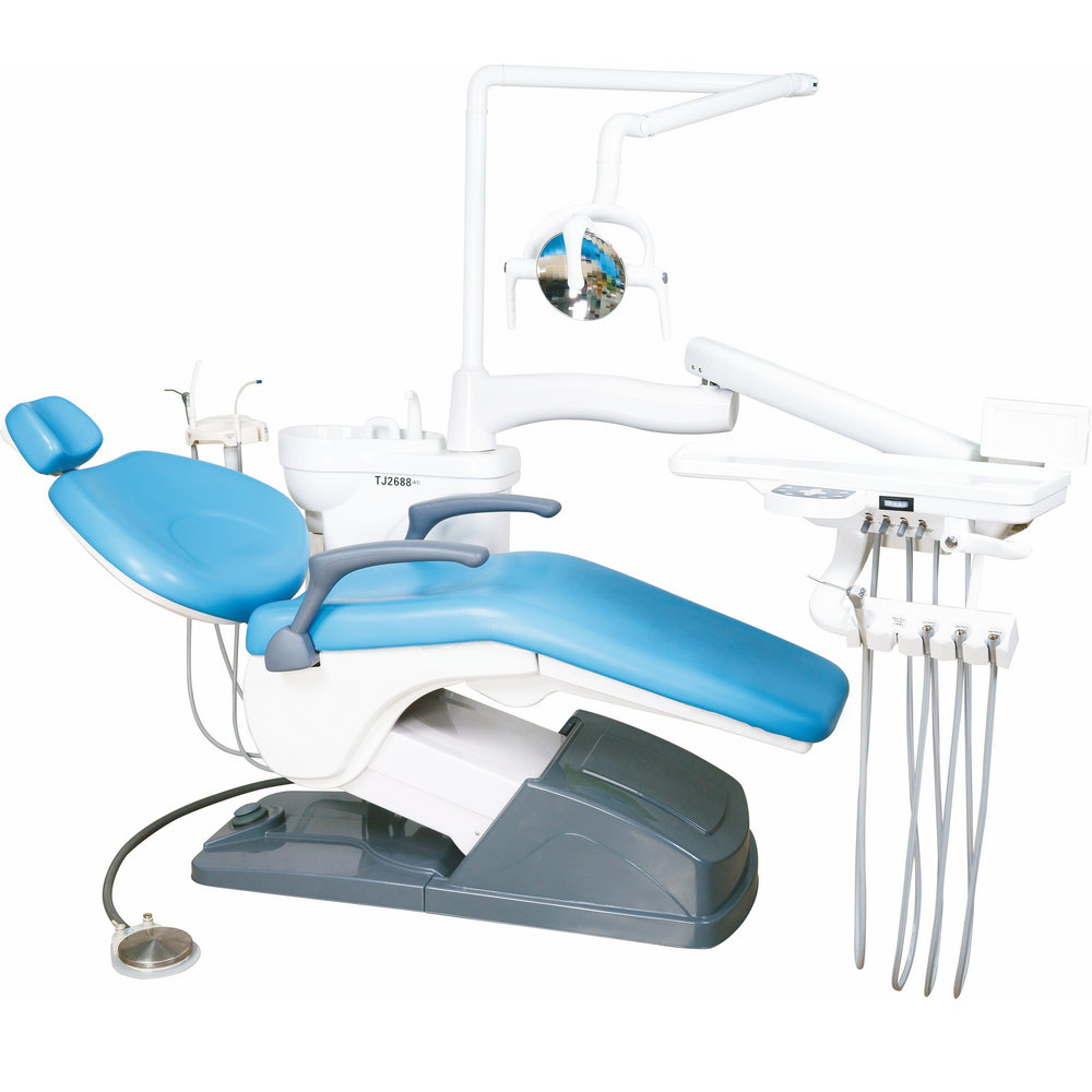 Tuojian Zahnheilkunde Stuhl Komplette Dentaleinheit Sensor Light TJ2688 A1