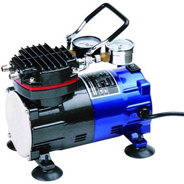 Greeloy® GZ602 1/5Hp Mini tragbarer Inflationsluftkompressor & Vakuumpumpe
