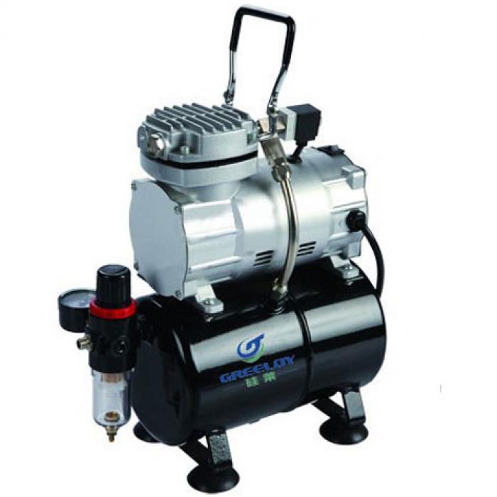 Greeloy® GW-106 1/5Hp 3L Tragbarer ölfreien Mini-Luftkompressor