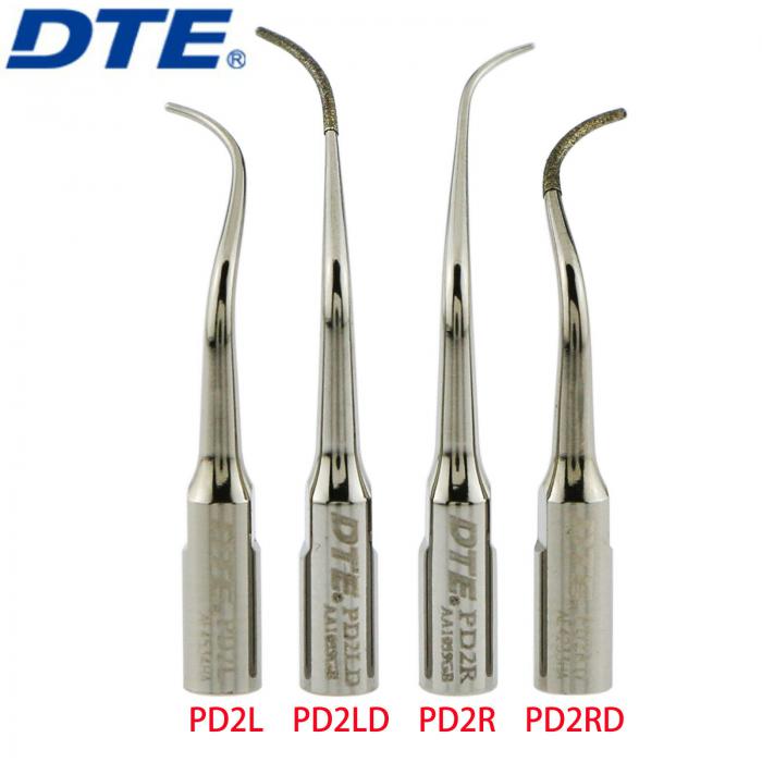 10 Stück Woodpecker DTE PD2L/PD2R/PD2LD/PD2RD UltraschallScaler Spitze Kompatibel mit Satelec NSK