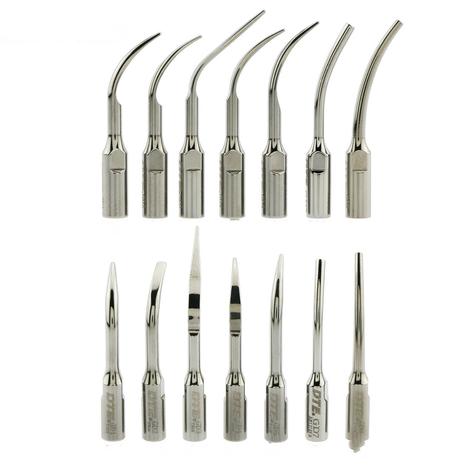 10 Stück Woodpecker GD1 GD2 GD3 GD4 GD5 GD7 GD8 Ultraschallspitzen Kompatibel mit Satelec NSK