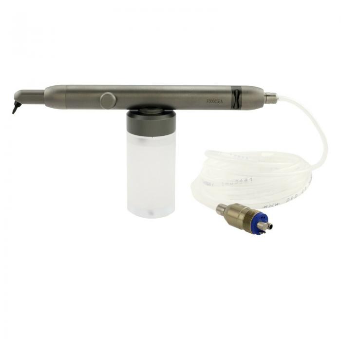 TINY Aluminiumoxid Pneumatischer Mikrosandstrahler Microetcher Dentalpolierer Sandstrahler 4-Loch