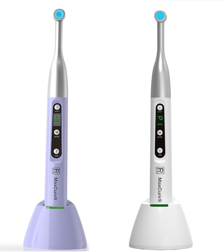 Refine MaxCure9 LED Polymerisationslampe Kabellos Breitspektrum-Härtungslicht