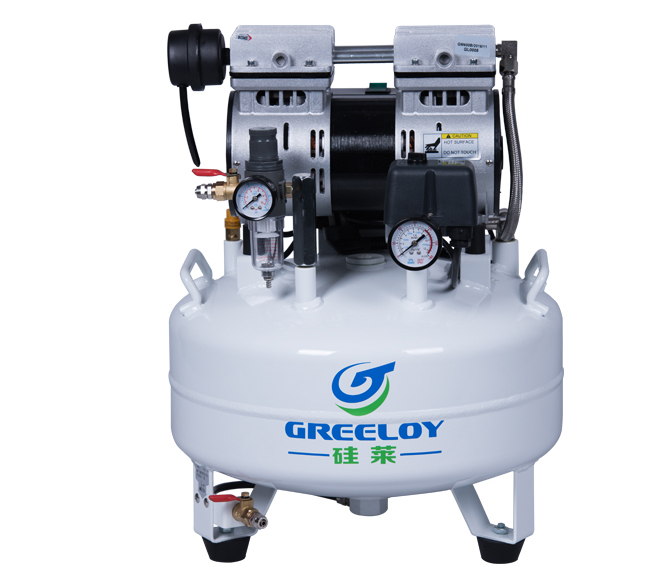 Greeloy®GA-61 24L Dental ölfreien Kompressor &Verdichter 600W