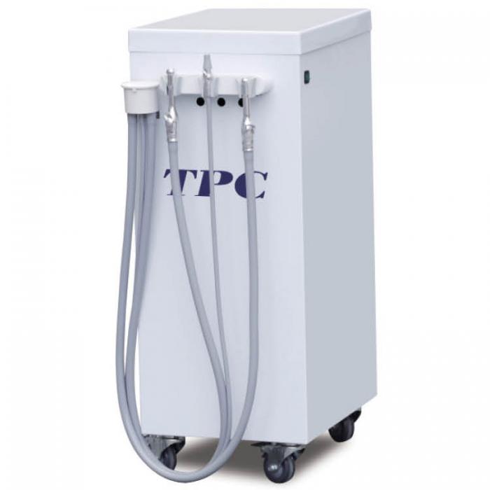 TPC PC-2530 Dental Mobile Tragbare Absauganlage Vakuumpumpe